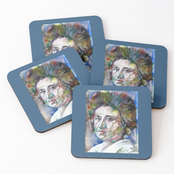 Item preview, ROSA LUXEMBURG - Aquarellporträt .1   designed and sold by RedSquareReds.