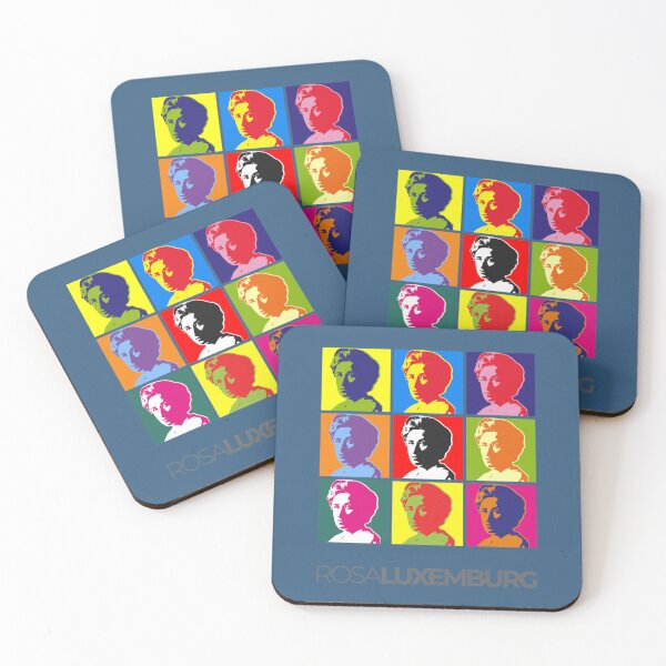 Item preview, Rosa Luxemburg Pop-Art-Porträtplakat   designed and sold by RedSquareReds.