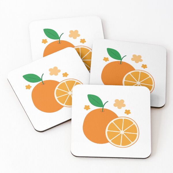 Item preview, Oranges, orange slices and Flowers designed and sold by Creative Wolf Design.