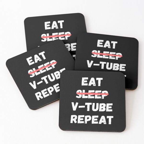 Item preview, Copy of Eat sleep vtube Repeat designed and sold by Zilch-o.