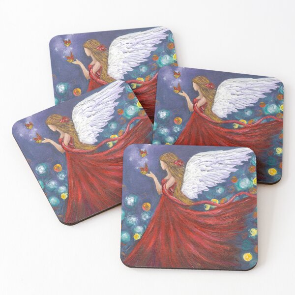 Item preview, Guardian Angel and Butterflies designed and sold by Roy & Tiffany.