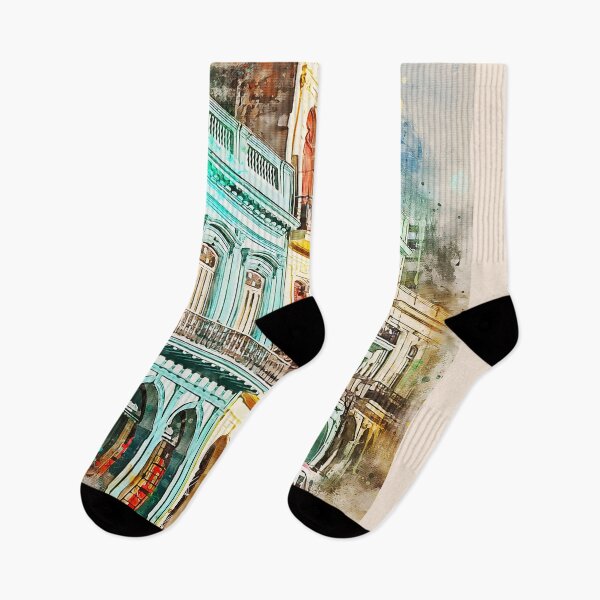 Item preview, Cuba in Watercolor designed and sold by HaydenColeman.