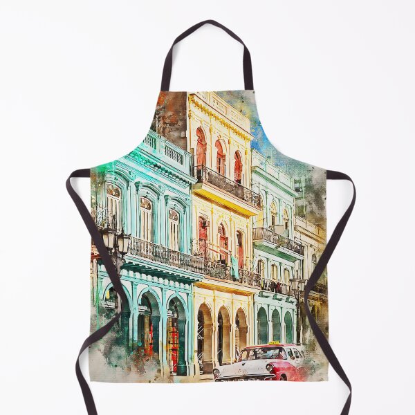 Item preview, Cuba in Watercolor designed and sold by HaydenColeman.