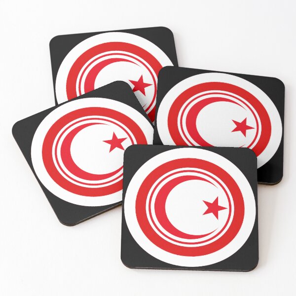 Item preview, Tunisia Retro Mod roundel designed and sold by ModSupporters.