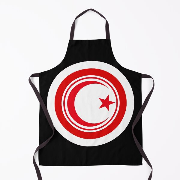 Aperçu de l'œuvre Cocarde Tunisie Retro Mod créée et vendue par ModSupporters.