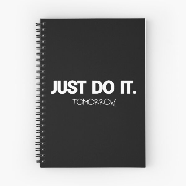 Item preview, Just do it tomorrow designed and sold by Factory28.