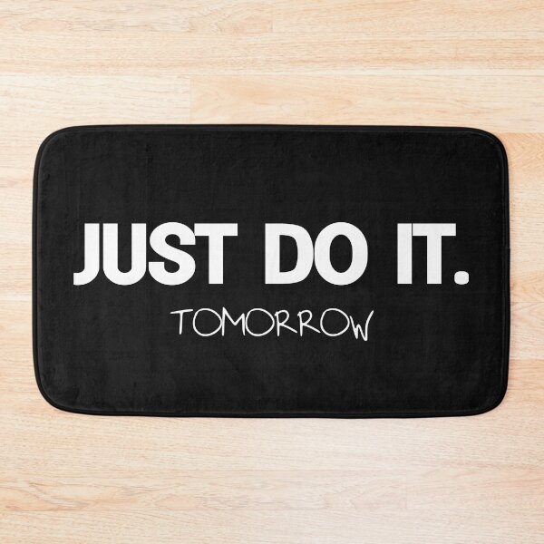 Item preview, Just do it tomorrow designed and sold by Factory28.