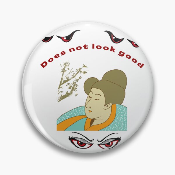 Item preview, Eyes saying Does not look terribly good Asian Style designed and sold by Henk GoGo T-Shirts ⭐️⭐️⭐️⭐️⭐️.