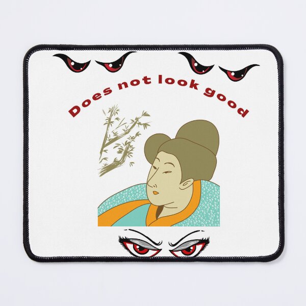 Item preview, Eyes saying Does not look terribly good Asian Style designed and sold by Henk GoGo T-Shirts ⭐️⭐️⭐️⭐️⭐️.