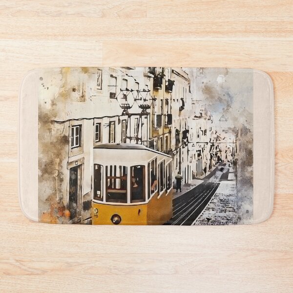 Artikelvorschau, Lissabon in Aquarell entworfen und verkauft von HaydenColeman.