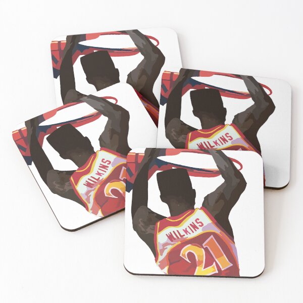 Item preview, Dominique Wilkins of the Atlanta Hawks designed and sold by ActualFactual.