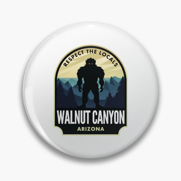 Artikelvorschau, Walnut Canyon Arizona Bigfoot Sasquatch entworfen und verkauft von HalpinDesign.