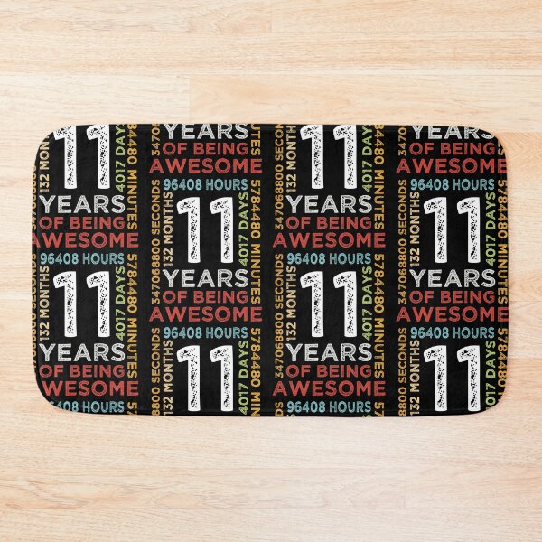 Item preview, Cool Kids 11th Birthday 11 Years Old Vintage Retro 132 Months Boys And Girls designed and sold by pedrored369.