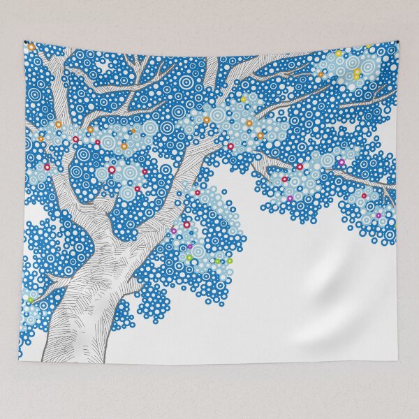 Item preview, Nature’s Tree - Blue designed and sold by Pierre Bernard Jr.