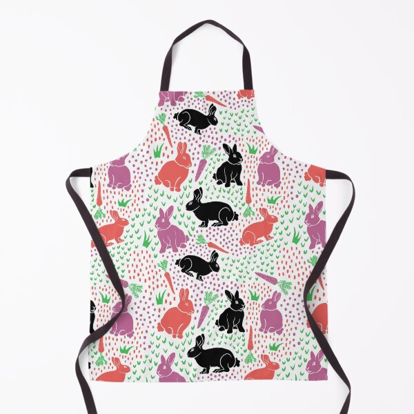 Item preview, Easter Bunnies and Coloured Carrots in a Happy Garden designed and sold by Printables Passions.