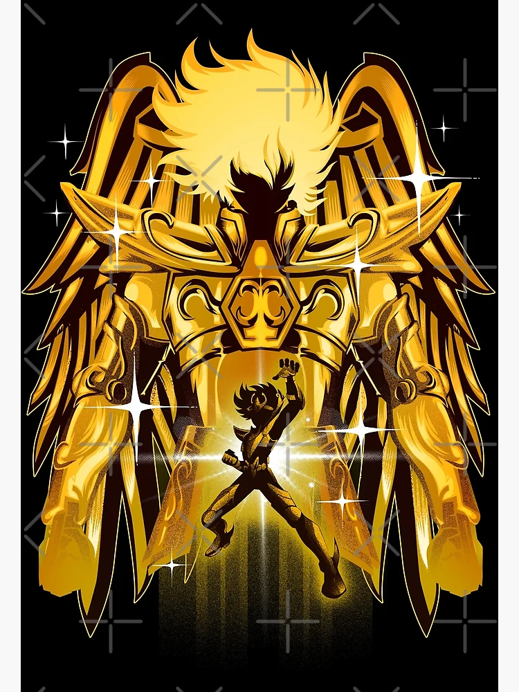 Saint Seiya Poster Golden Saints and Pegasus 12inx18in Free Shipping