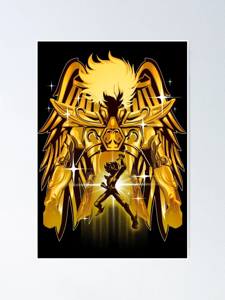 Saint Seiya Poster Golden Saints and Pegasus 12inx18in Free Shipping