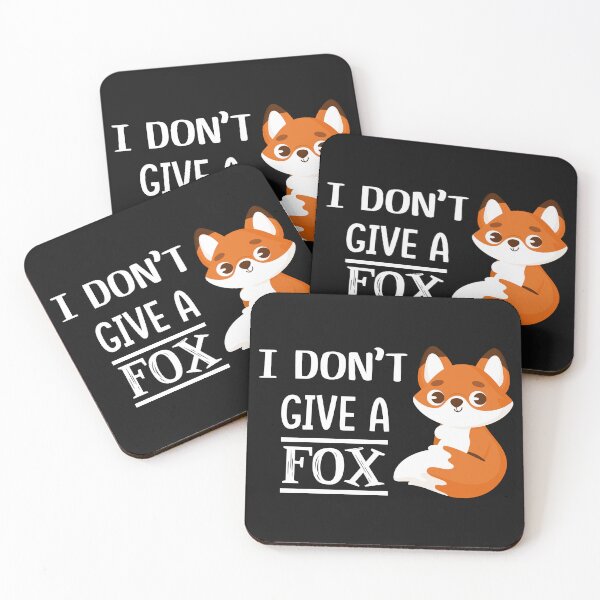 Item preview, I don't give a fox designed and sold by Factory28.