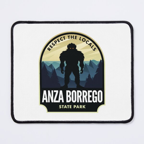 Item preview, Anza Borrego California Bigfoot Sasquatch designed and sold by HalpinDesign.