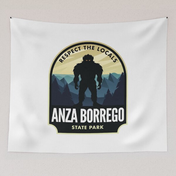 Item preview, Anza Borrego California Bigfoot Sasquatch designed and sold by HalpinDesign.