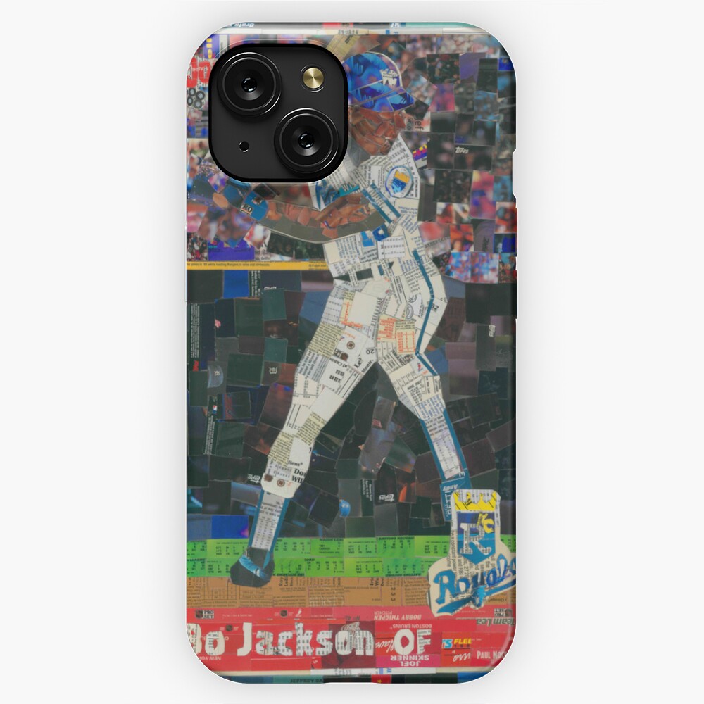 Bo Jackson Royals baseball card mosaic Greeting Card for Sale by  CenCalSports