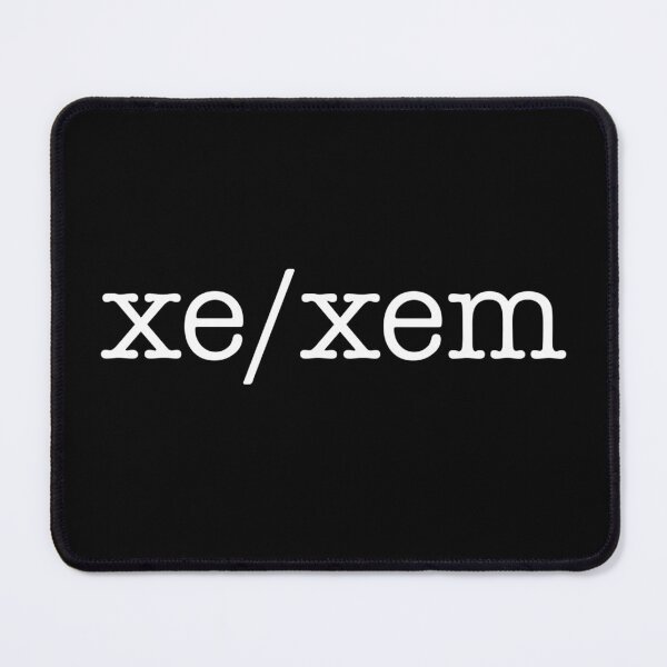 Item preview, Xe Xem Pronouns Gender Preference designed and sold by The Junto Shop.