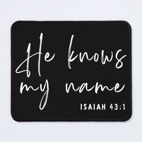 Item preview, He knows my name designed and sold by Factory28.