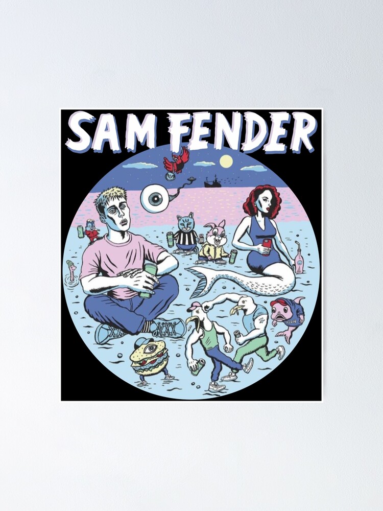 “SAM FENDER” Poster for Sale by Roberodriguez | Redbubble
