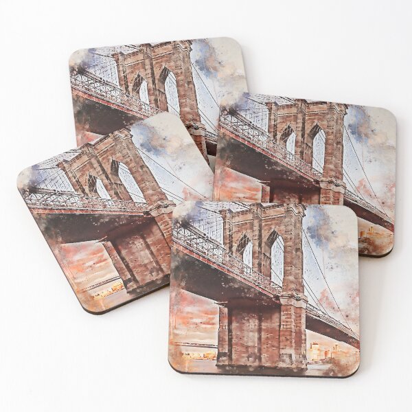 Item preview, New York in Watercolor designed and sold by HaydenColeman.