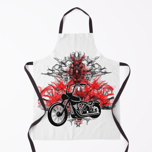 Item preview, Grunge Biker with Gothic Flames  designed and sold by Whitetailcrafts.