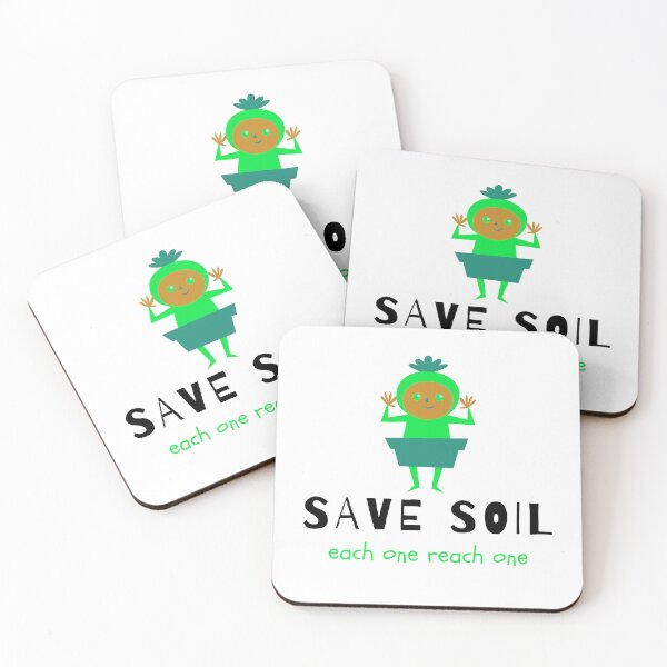 Item preview, Save Soil each one reach one  designed and sold by Soy-el-Soil.