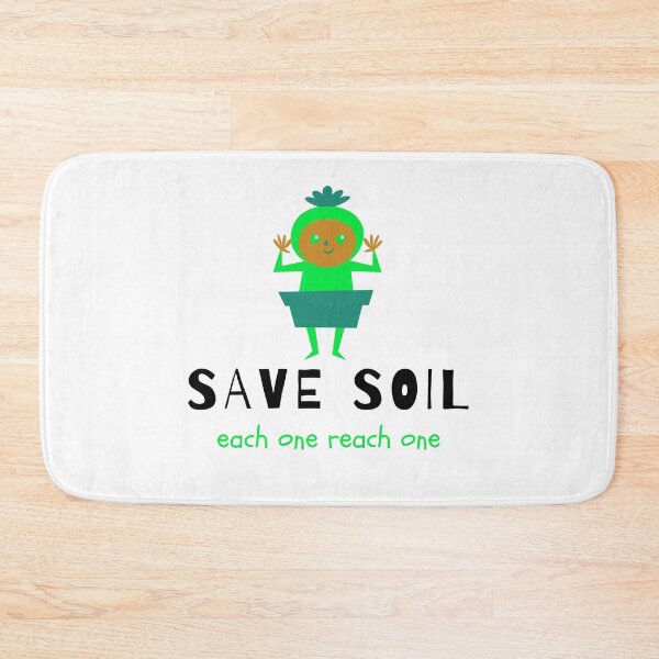 Item preview, Save Soil each one reach one  designed and sold by Soy-el-Soil.
