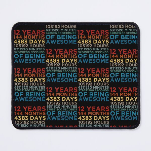 Item preview, Kids 12th Birthday 12 Years Old Vintage Retro 144 Months Boys And Girls designed and sold by pedrored369.
