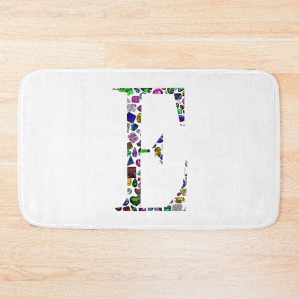 Item preview, E Initial Gemstone Diamond designed and sold by DigitalGemArt.