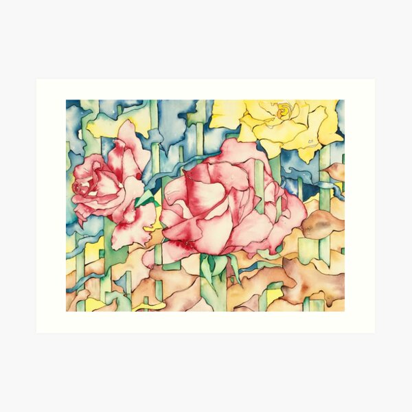 Rose Garden Art Print