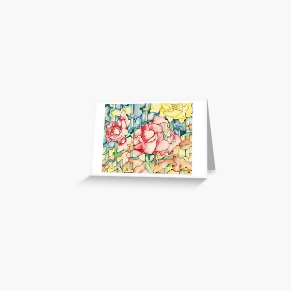Rose Garden Greeting Card