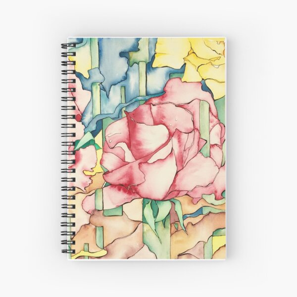 Rose Garden Spiral Notebook