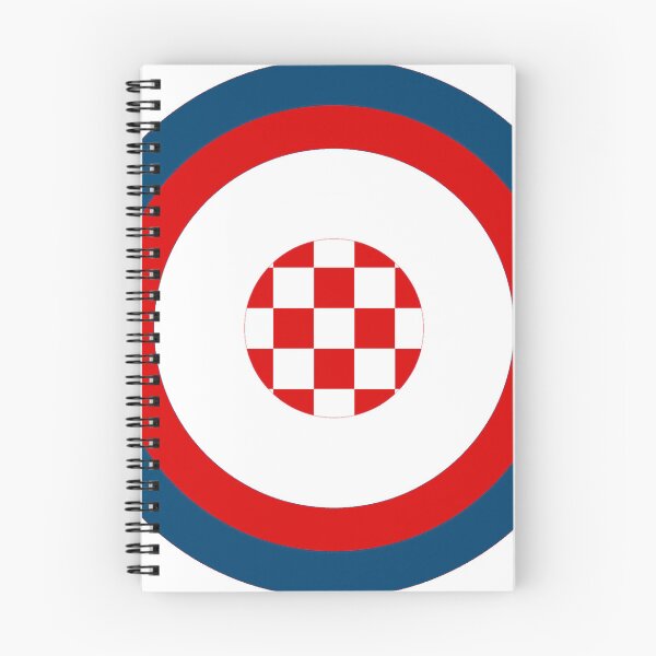 Item preview, Croatia Hrvatska Retro Mod roundel designed and sold by ModSupporters.