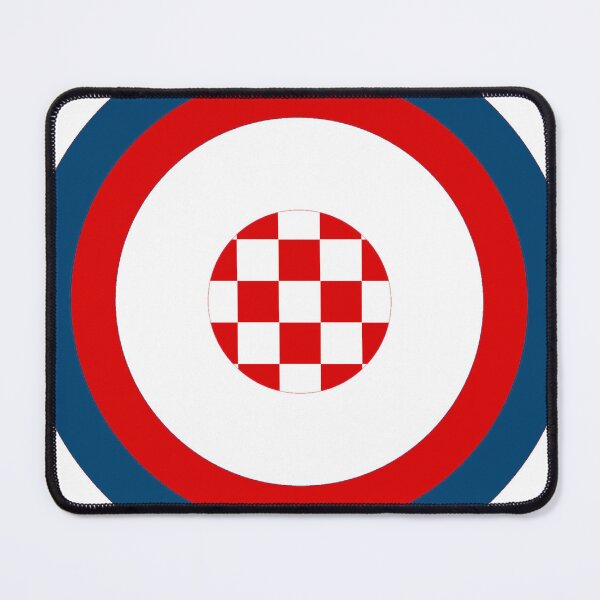 Item preview, Croatia Hrvatska Retro Mod roundel designed and sold by ModSupporters.