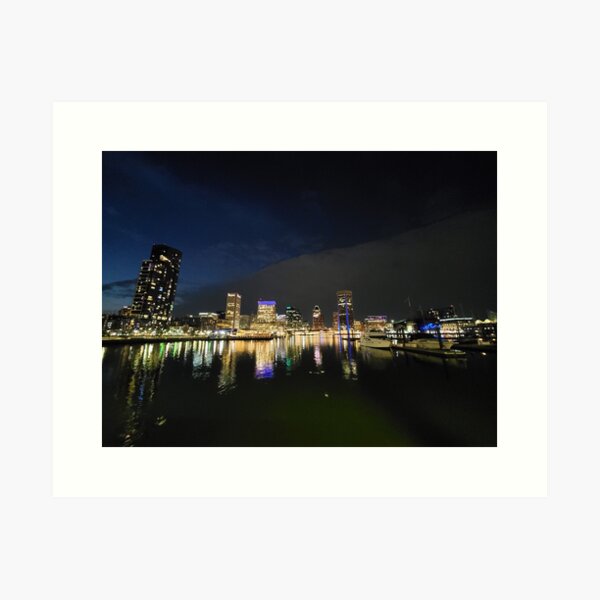 Item preview, Baltimore, MD Inner Harbor  designed and sold by Valeria Lee.