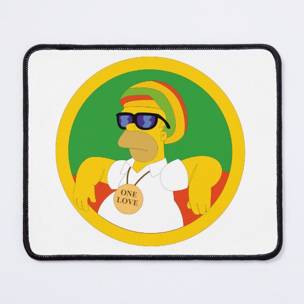Item preview, Rastafarian Homer designed and sold by ozumdesigns.