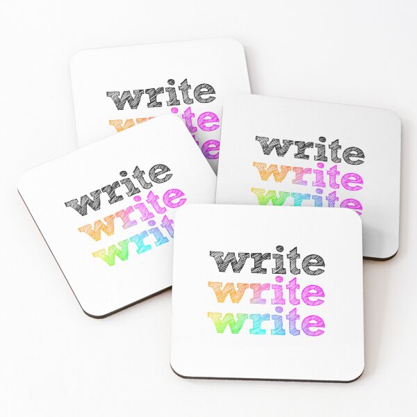 Item preview, Write - rainbow quote designed and sold by thephoenixsoul.