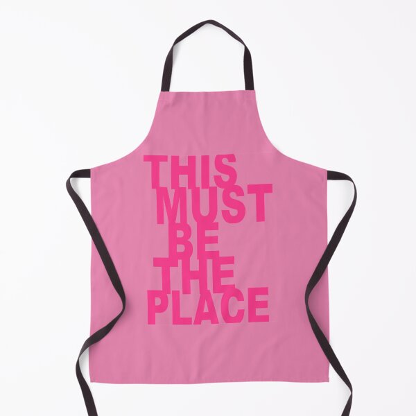 Item preview, MUST BE THE PLACE - pink designed and sold by Julia Santos.