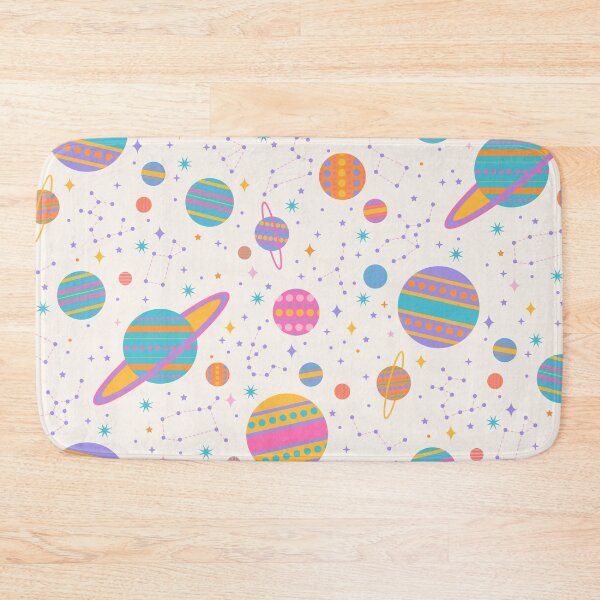 Item preview, Neon Geometric Space designed and sold by latheandquill.