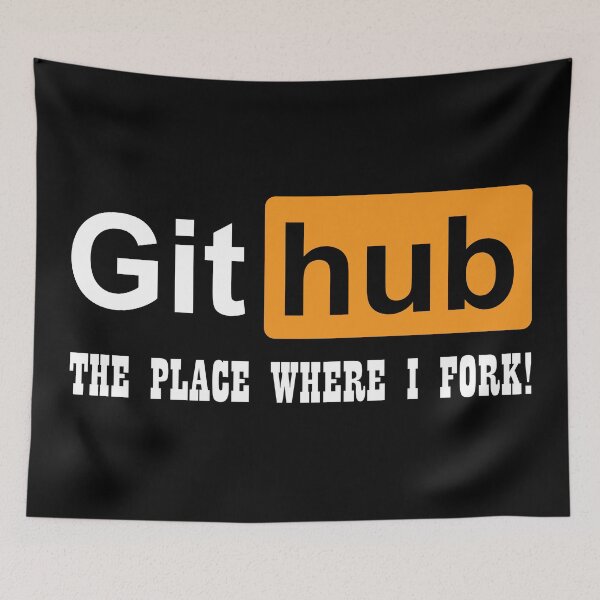 Item preview, Github forker designed and sold by Graphadora.