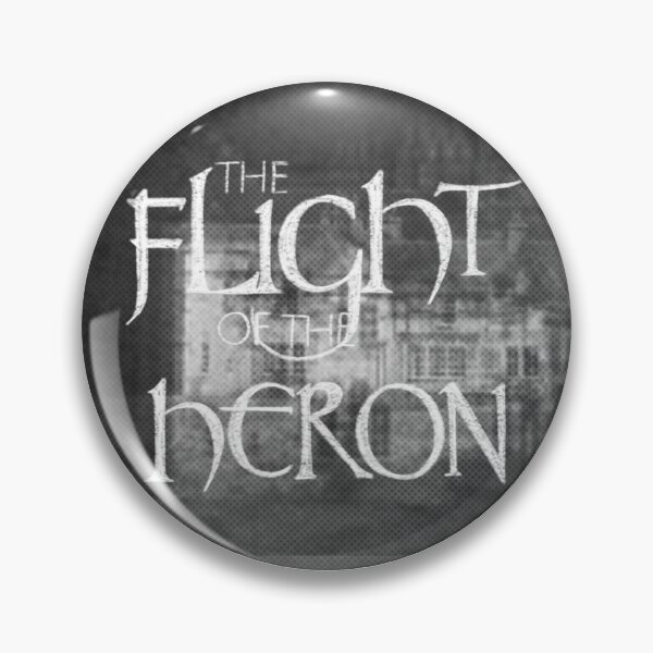 Item preview, Flight of the Heron Logo - B&W designed and sold by chiro-cupola.