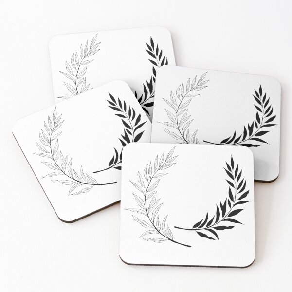 Item preview, botany tattoo sketch - beautiful twig plant. Botanical element template for graphic design, wedding decor, textiles, souvenir gift, stationery print designed and sold by Sunshine2504.