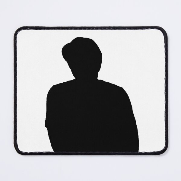 Item preview, Arms Crossed Hat Man Black Silhouette Shadowy Shadows Gamer Brand Streamer designed and sold by TeachUrb.