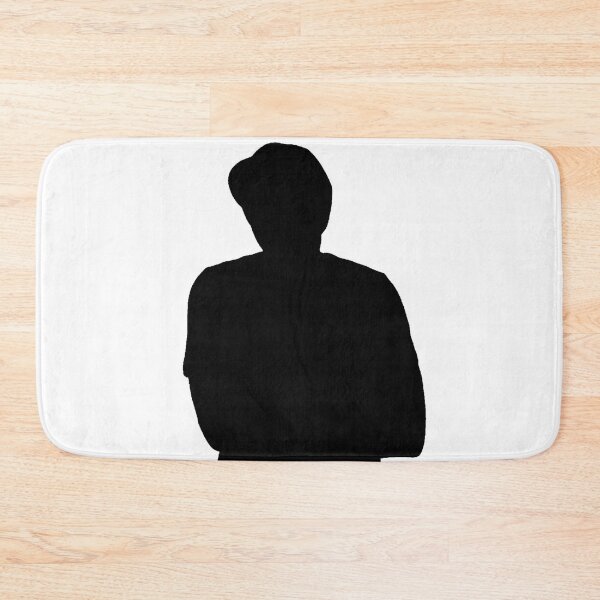 Item preview, Arms Crossed Hat Man Black Silhouette Shadowy Shadows Gamer Brand Streamer designed and sold by TeachUrb.