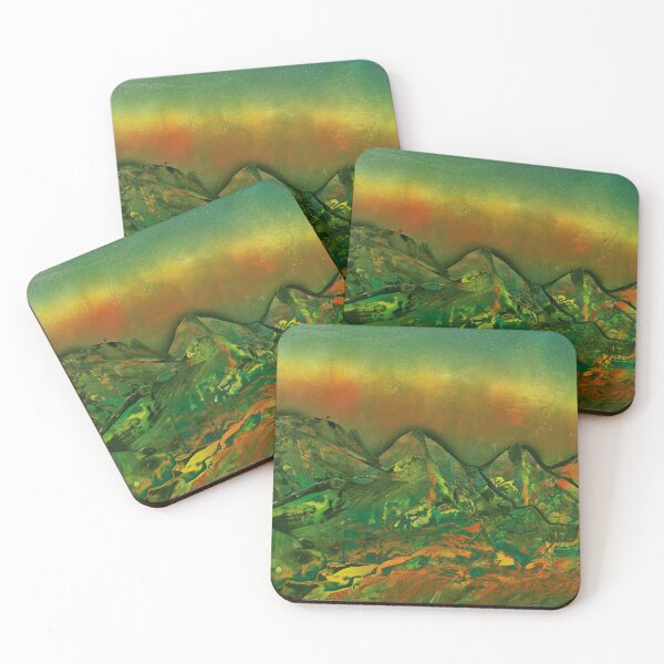 Item preview, Red Sunset on Rocky Plateau designed and sold by George Hutton Hunter.